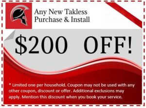 Tankless coupon