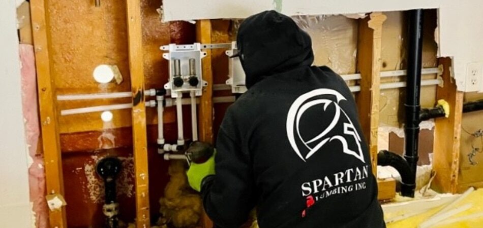 A person wearing a black 