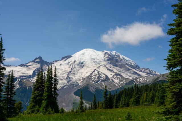 Mount Rainier in Washington State