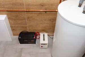water heater at home